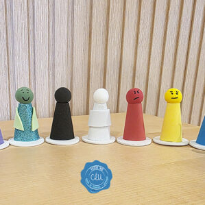 Kit Emoções - Bonecos para Constelação Familiar na Água (9 peças)