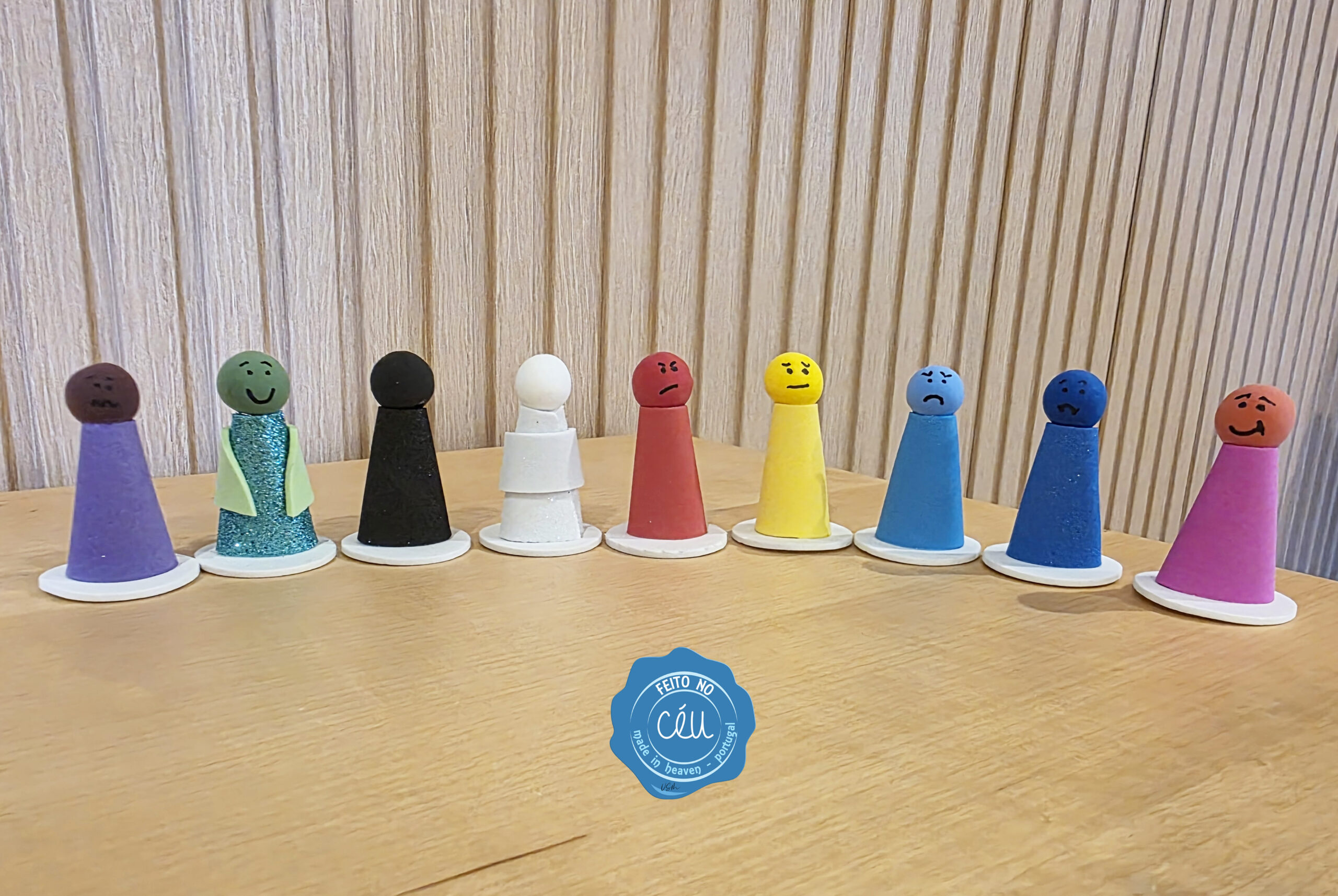 Kit Emoções - Bonecos para Constelação Familiar na Água (9 peças) - Imagem 3