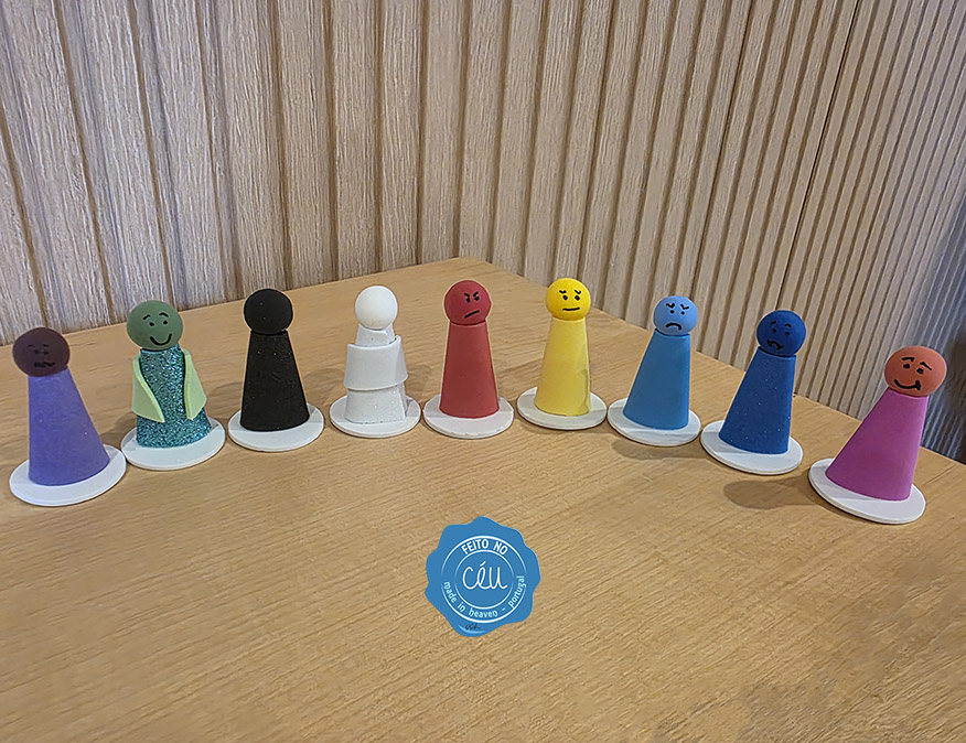 Kit Emoções - Bonecos para Constelação Familiar na Água (9 peças) - Imagem 2