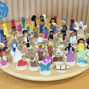 Kit Grande - Bonecos para Constelação Familiar na Água (60 peças)