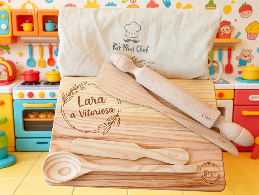 Kit Mini Chef Personalizado